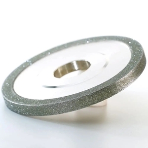 Muela abrasiva CBN galvanizada personalizada 9/39.5, rueda abrasiva, corte de diamante para cuchillas de patín, máquina afiladora de patines - Product Image 5