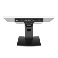 Mesin POS kasir layar sentuh 21.5 inci sistem Windows & Android dengan bingkai logam aplikasi POS Restoran ritel