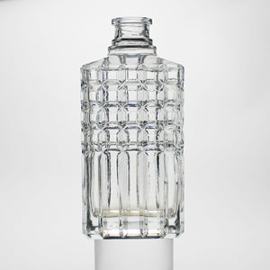 Lujo <span class=keywords><strong>Premium</strong></span> 500ml Whisky Brandy Xo Botella Decantador En Relieve Exclusivo Licor Licores Botella de vidrio - Product Image 4