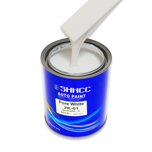 Vente en gros <span class=keywords><strong>de</strong></span> <span class=keywords><strong>peinture</strong></span> acrylique <span class=keywords><strong>de</strong></span> haute qualité 2K, couleurs blanches pures, pulvérisation, rénovation pour carrosserie automobile, revêtement liquide - Product Image 4
