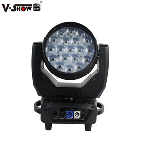 VSHOW Sans Taxe <span class=keywords><strong>MAC</strong></span> <span class=keywords><strong>Aura</strong></span> 19pcs 15w Rgbw 4in1 Zoom Led Wash Moving Head Light Beam - Product Image 2
