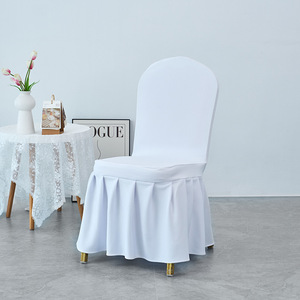 Beyaz Spandex etiyopya geleneksel sandalye bant kanat baskılı Logo ile sırtlı sandalye şapka terlik kapak ve süpürgelik Slipcovers - Product Image 3