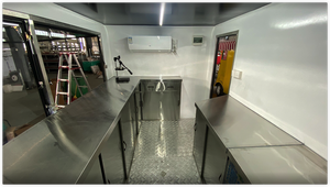 Gray Luxury Dining Car for Sale/wholesale Price Towing Scenic Outdoor Dining Car - Product Image 5
