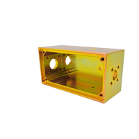 Boîtier de blindage RF en aluminium usiné CNC, boîtier métallique anti-EMI, gravure laser personnalisée, OEM