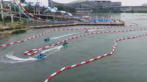 Karting nautique/Mini jet ski/Barque à pagaies/Barque <span class=keywords><strong>miniature</strong></span>/Aventure aquatique/Barque de course électrique - Product Image 6