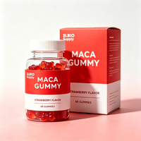 Gummies à la racine de maca à base de plantes, concentration personnalisée, supplément à mâcher