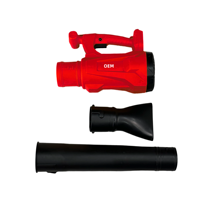 Souffleur-aspirateur sans fil OEM, alimenté par batterie au lithium 21V, pression d'air de 25 kPa, souffleur de feuilles portatif pour l'entretien des jardins
