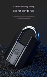 Cadenas intelligent biométrique à combinaison et empreinte digitale avec clé, idéal pour la salle de sport et le rangement - Vente en gros - Product Image 5