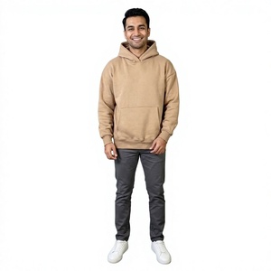 New Custom Logo Blank <b>Plain</b> Gym Heavyweight Hoody Pullover <b>Black</b> Oversized 100% Cotton Hoodies <b>Sweatshirt</b> <b>Men</b> Streetwear for <b>Men</b> - Product Image 1