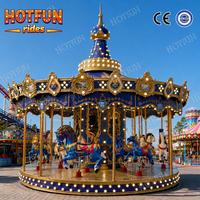 Manège de Luxe Grand Carrousel pour Enfants, Manège à Chevaux pour Parc d'Attractions à Vendre