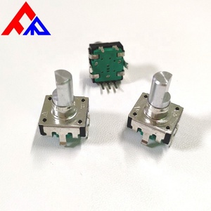 ผู้ผลิตขายส่งแบบกำหนดเองได้ PEC12 ตัวเข้ารหัสแบบหมุนเพิ่มค่าแบบ D-axis 5 พิน 12 18 24ppr - Product Image 6