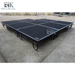 6ftx8ft Display <b>Stage</b> Adjusted 40cm & 60cm <b>Platform</b> Steel Folding <b>Stage</b> - Product Image 5