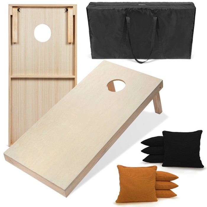 Деревянные кукурузные игры оптом набор кукурузных отверстий с 8 шт. спортивных кукурузных пакетов