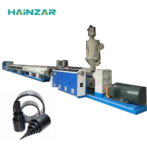 plastic PP PE PPR HDPE Polyethylene Water Supply Drainage Sewage Gas pipe Tube Extrusion Making Machine