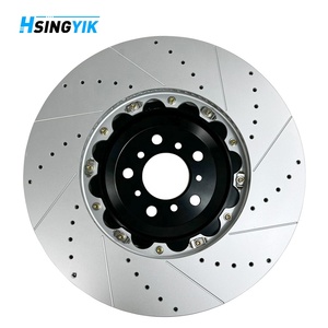 Kit Modificado Hsingyik, Discos de Freno de Rotor Sólidos de <span class=keywords><strong>2</strong></span> Piezas para BMW F22 G30 M235I M240I M340 M440I M550I - Product Image 2