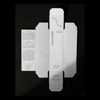 Boîte-cadeau pliante de luxe gaufrage avec logo personnalisé emballage en carton de papier cosmétique à texture spéciale pour bouteilles de parfum boîtes en papier
