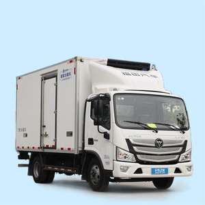 Usato a buon mercato nuovo Foton 4*2 5 tonnellate 8 tonnellate congelate leggere Freezer cibo <span class=keywords><strong>camion</strong></span> frigorifero Mini refrigerato <span class=keywords><strong>camion</strong></span> prezzo - Product Image 1