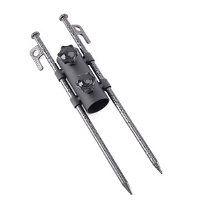 Clips para Postes de Tienda de Campaña Manulife, Aleación de Aluminio 6061, Con y Sin Tuercas, Accesorios de Fijación para Lona de Camping - Product Image 2