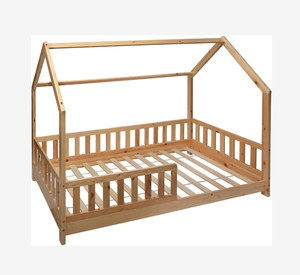 <span class=keywords><strong>Letto</strong></span> a <span class=keywords><strong>capanna</strong></span> <span class=keywords><strong>Montessori</strong></span> moderno in legno massello di pino, resistente, per bambini e bambine, con dimensioni personalizzabili, mobili per camera da <span class=keywords><strong>letto</strong></span> - Product Image 1