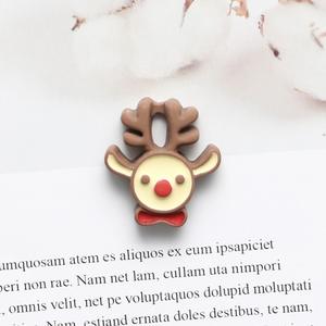 Cartoon Resin Weihnachts baum Santa Series Charms Mini Weihnachts dekor Zubehör Cabochons Flatback Weihnachts schleim Charms - Product Image 6