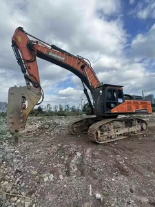 รถขุด Doosan DX520LC-9C Dx 500 มือสอง เครื่องยนต์ดีเซล ระบบไฮดรอลิก แบบตีนตะขาบ สำหรับงานดิน ชั่วโมงการทำงานต่ำ น้ำหนัก 52 ตัน ขนาดใหญ่ - Product Image 2