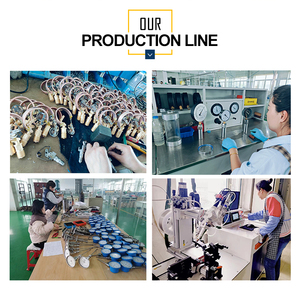 Hoàn toàn thép không gỉ công nghiệp áp suất thủy tinh Nhiệt kế & ghi tùy chỉnh OEM & ODM nhiệt độ cụ - Product Image 5