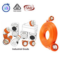 Sertifikasi Kabel Ekstensi Industri Standar Australia SAA RCM, Kabel Daya PVC Fleksibel