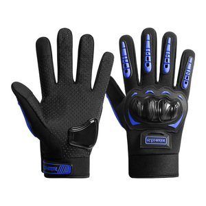 Gants de moto tactiques à doigts complets, antidérapants, résistants à l'usure, compatibles avec les écrans tactiles, coque rigide de protection - Product Image 5