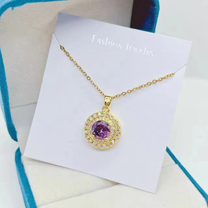 High quality 2025 Fashion Wedding Party Engagement Choker <b>Statement</b> <b>Necklace</b> Jewelry for Woman - Product Image 5