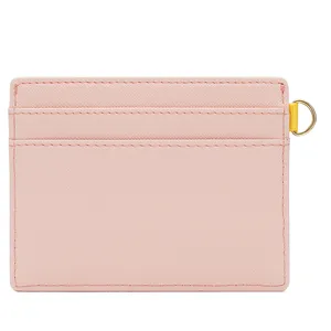 Import Duty Free Products GRS PU Slim Wallet Card Holder Leather Custom LOGO Minimalist Ladies RFID Card Holder