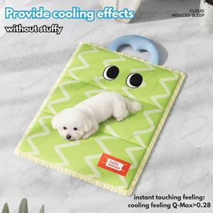 Tapis rafraîchissant pour animaux de compagnie avec poignée, en tissu Oxford résistant <span class=keywords><strong>à</strong></span> l'usure et imperméable, pour chiens et chats, idéal pour l'été - Product Image 3