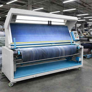 Industriële dubbelmotorige textielinspectie- en rolmachine, textielopwikkelapparatuur 1800 mm - Product Image 4