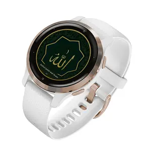 Qibla direction tasbih counting 99 names of Allah rosary Fitness Tracker Compass Direction Finder Smartwatches