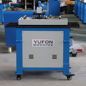 Máquina de conformado de cuellos Pittsburgh de chapa de acero para conductos cuadrados YUFON, para fabricación de tuberías <span class=keywords><strong>HVAC</strong></span> - Product Image 5