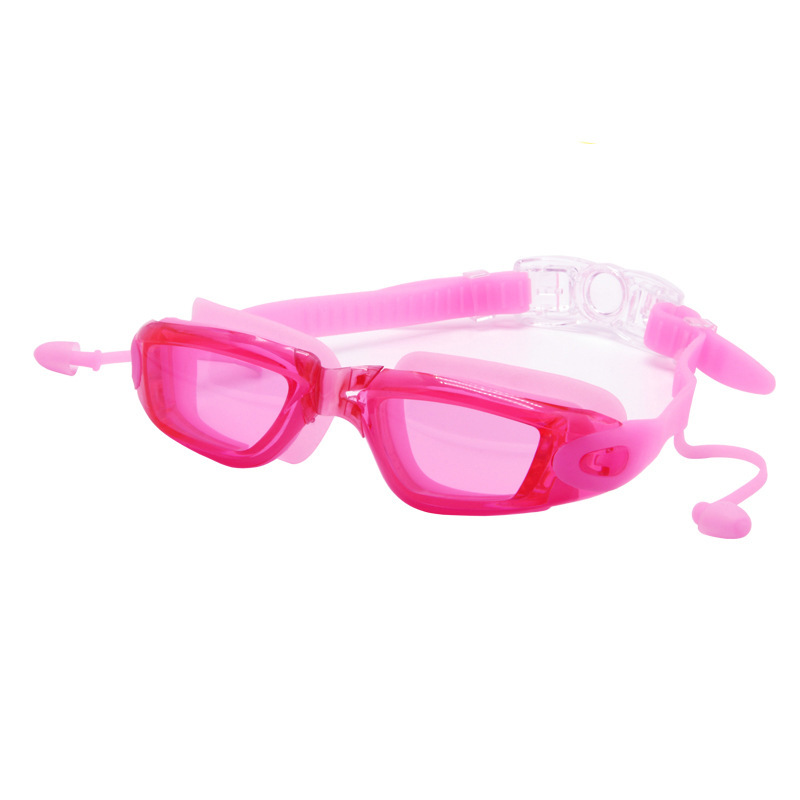 Pink transparent non-prescription glasses, OPP bag