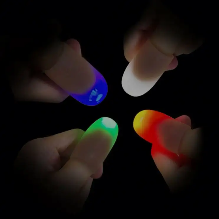 Pointes de doigts lumineuses pour Illusion magique, nouveau Design, éclairage de la scène, Illusion magique, 1 pièce