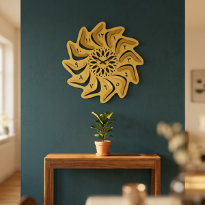 Modern Metal Sunburst Wall <b>Clock</b> Analog Quartz Design Living Room Decor Silent <b>Battery</b> Powered Hanging <b>Clock</b> - Product Image 2