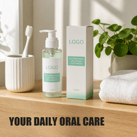 Dentifrice au bicarbonate de soude anti-caries et blanchissant, jetable, pour usage domestique, adulte, OEM/ODM, logo personnalisé, saveur menthe, directement de l'usine, faible MOQ