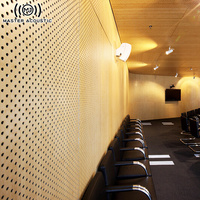 Paneles Acústicos de Madera MJ MASTER para Absorción de Sonido de Alta Frecuencia, para Uso en Exteriores y Hoteles, Estudios de Grabación, Cines, Reducción de Ruido