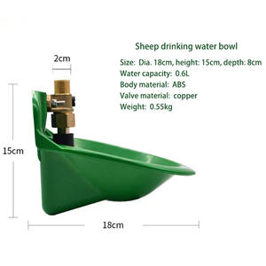 Équipement d'élevage, nouvelle cuvette à eau automatique en cuivre durable pour chèvres et <span class=keywords><strong>moutons</strong></span> - Product Image 3