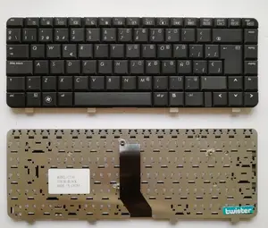 Good quality laptop keyboard for HP C700 727 730 BLACK US/UK/RU/SP/BR/TR/FR/IT