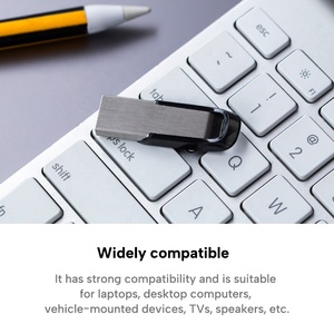 110 MB/giây Pendrive 64GB USB <span class=keywords><strong>Flash</strong></span> Drive tùy chỉnh PENDRIVE 32GB Pendrive AL thị trưởng ngành công nghiệp Trung Quốc bán buôn USB <span class=keywords><strong>Flash</strong></span> Drive Đen - Product Image 3