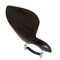 High Quality Ebony Material High Grade Violin Fittings with Chinrest Tailpiece Pegs String Assemblies Violin Accessories