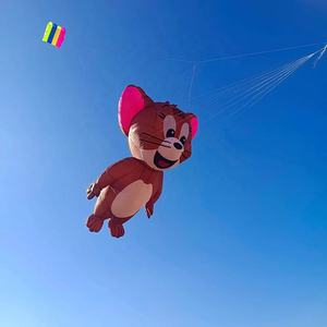 Cerfs-volants gonflables classiques d'<span class=keywords><strong>anime</strong></span>, cerf-volant souple 3D chat et souris, cerf-volant de plage pour les passionnés de cerfs-volants de l'usine de cerfs-volants de Weifang - Product Image 3