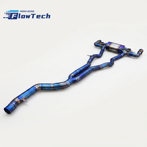 Système d'échappement Catback et Downpipe en titane haute performance pour Toyota Supra A90 B58 3.0T avec silencieux à valve et sonorité réglable - Product Image 2