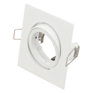 Lampada da Incasso a Soffitto MR16 in Alluminio K INDOM, Bianco e Nero, Garanzia di 3 Anni, Vendita all'Ingrosso - Product Image 1