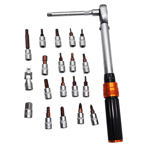 Jeux de clés Torx universelles clé dynamométrique professionnelle clé dynamométrique à cliquet clé dynamométrique barre d'extension jeu de forets industriels
