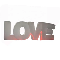 Mur de lettres gonflable Aero pour mariage et Saint Valentin