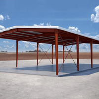 Bâtiment de stockage agricole préfabriqué en acier sur mesure, abri pour poulets, options de maison de ferme, design moderne, durable