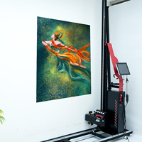 Friankor 3D Wall Painter Robot Máquina de impresora de pintura mural vertical de pared automática